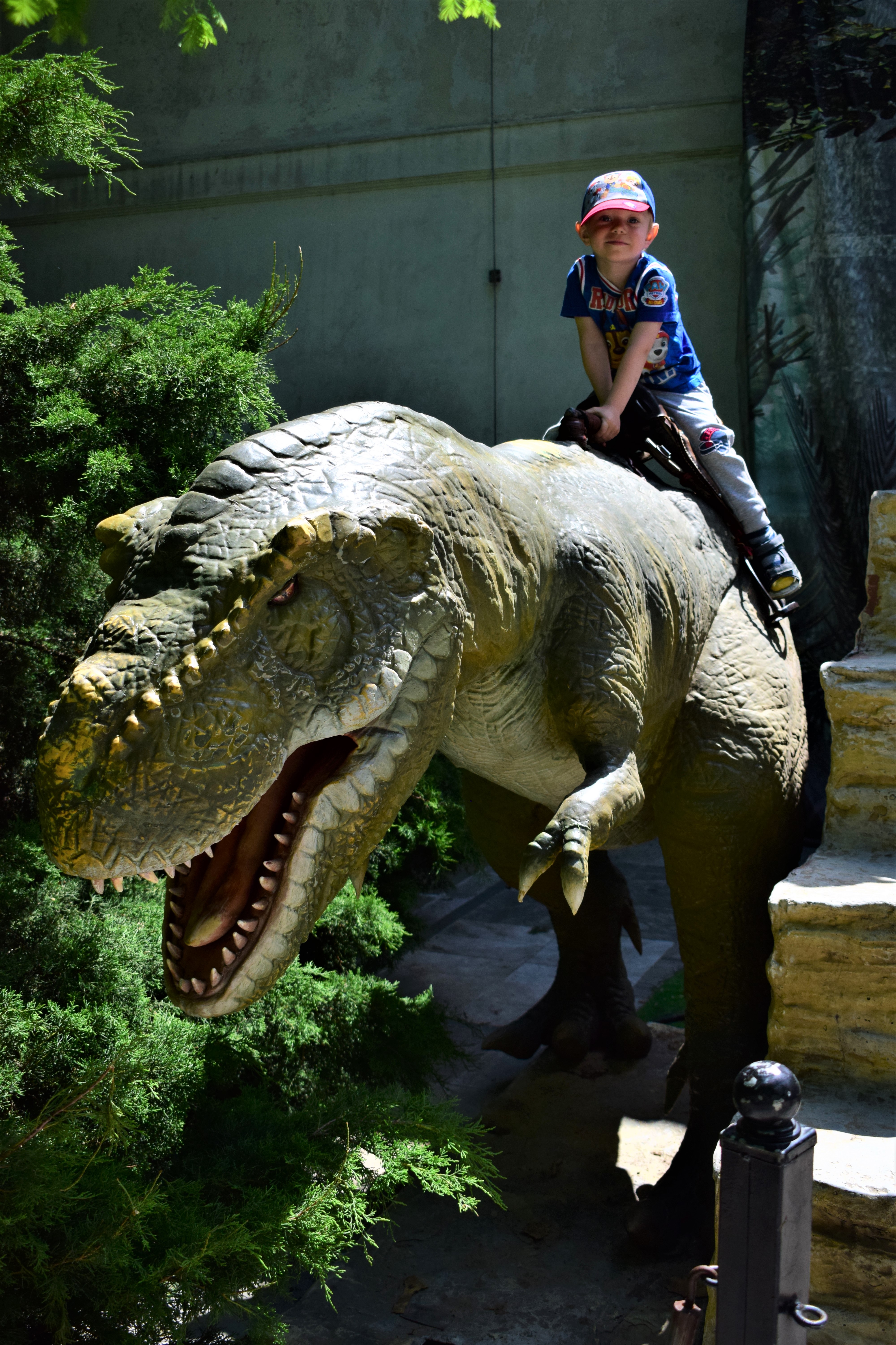 Wystawa Living dinosaurs. Foto mama zdrowie.